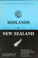 Midland Division v New Zealand 1983 rugby  Programme